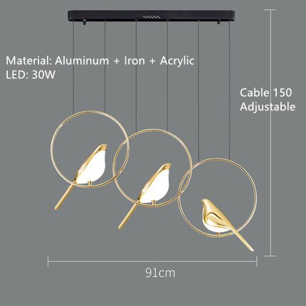 commsmarket-LED Chandelier