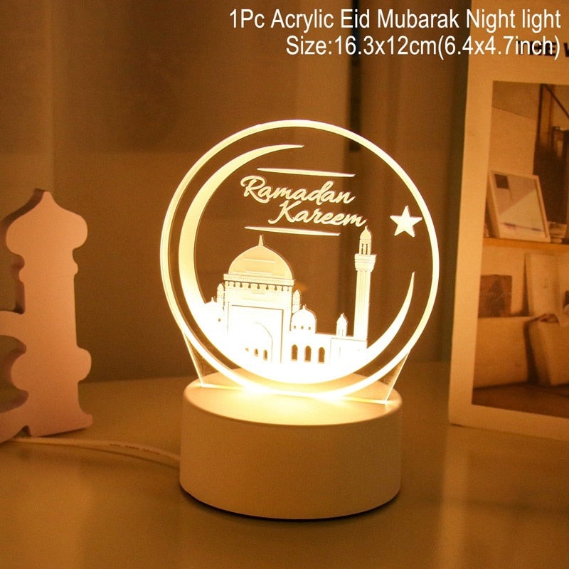 commsmarket-Eid Mubarak Led Light