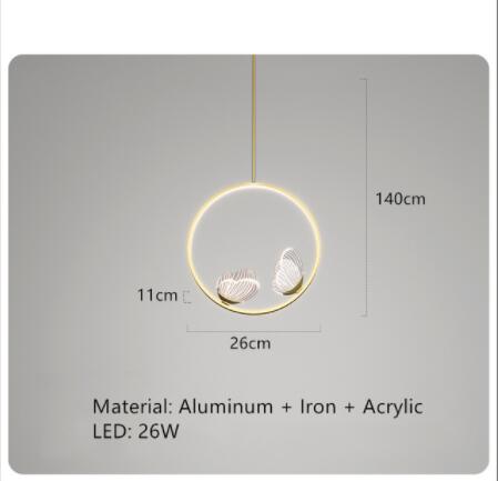 commsmarket-Butterfly Led Pendant
