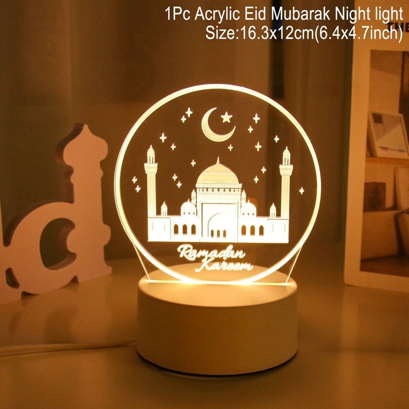 commsmarket-Eid Mubarak Led Light