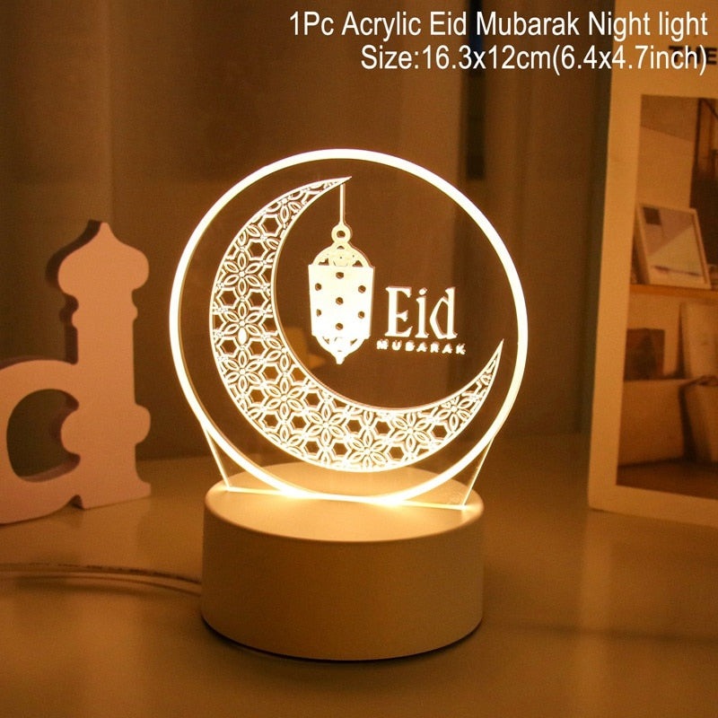 commsmarket-Eid Mubarak Led Light