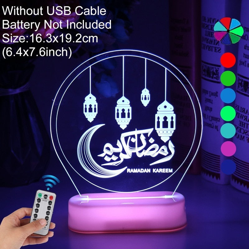commsmarket-Eid Mubarak Led Light