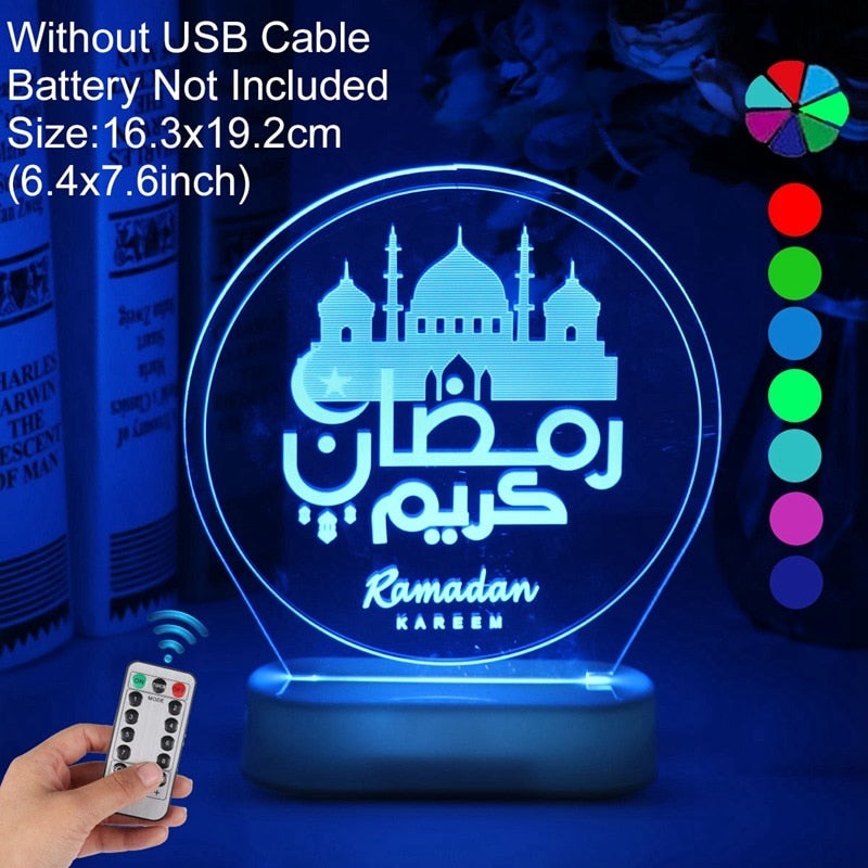 commsmarket-Eid Mubarak Led Light