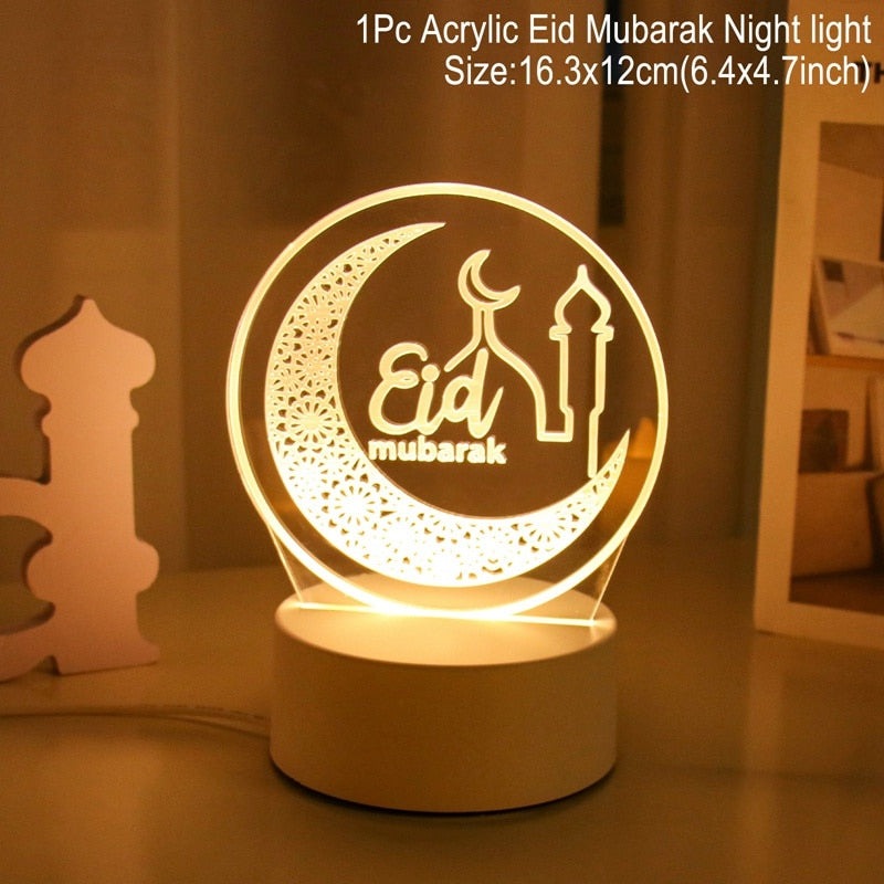 commsmarket-Eid Mubarak Led Light