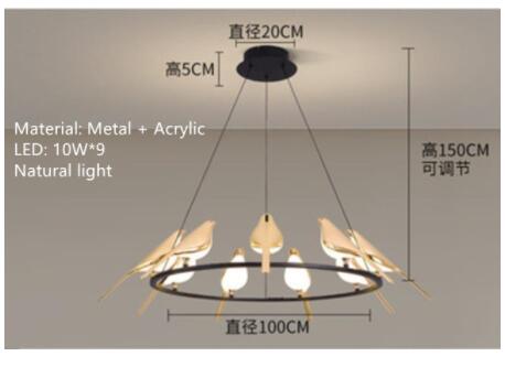 commsmarket-LED Chandelier