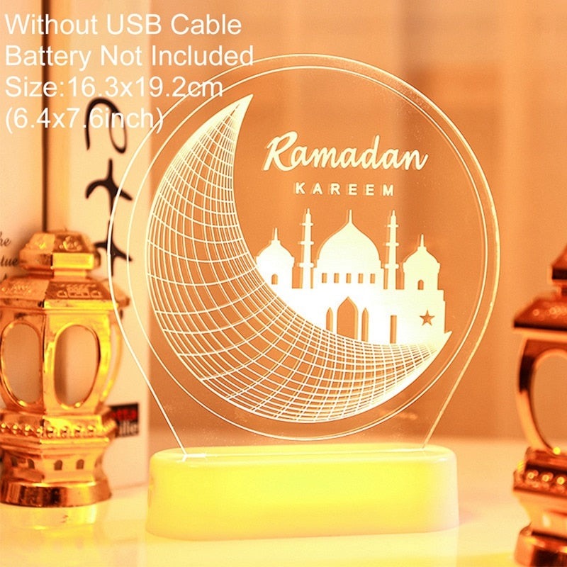 commsmarket-Eid Mubarak Led Light