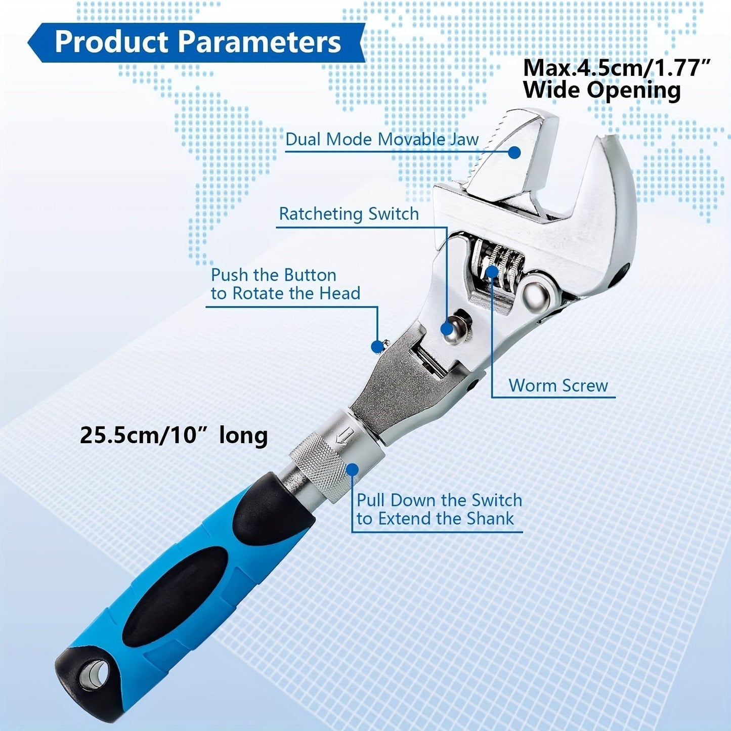 commsmarket-🔥HOT SALE 49% OFF -Multifunctional Retractable Wrench