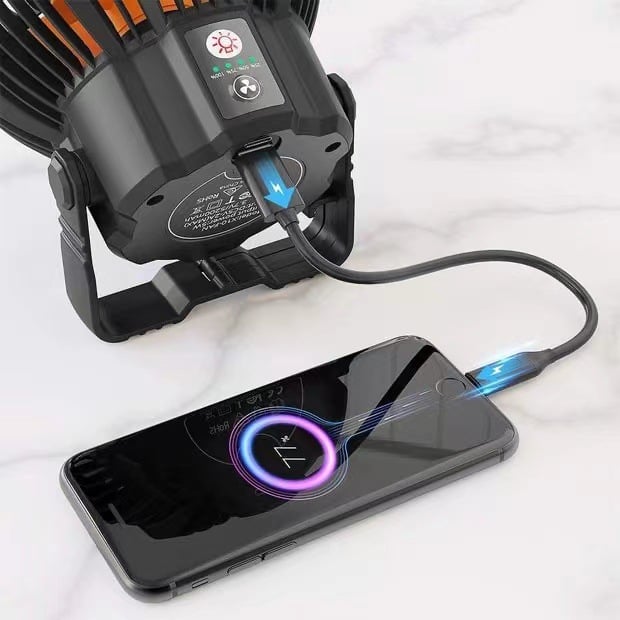 commsmarket-š„49% OFFš„Portable Camping Fan with LED Lanternš„BUY 2 Free Shipping