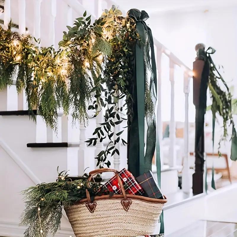 🔥Early Christmas Sale 49.9% OFF -🎄Lush Artificial Cedar Garland -🔥Buy 2 Free Shipping🔥