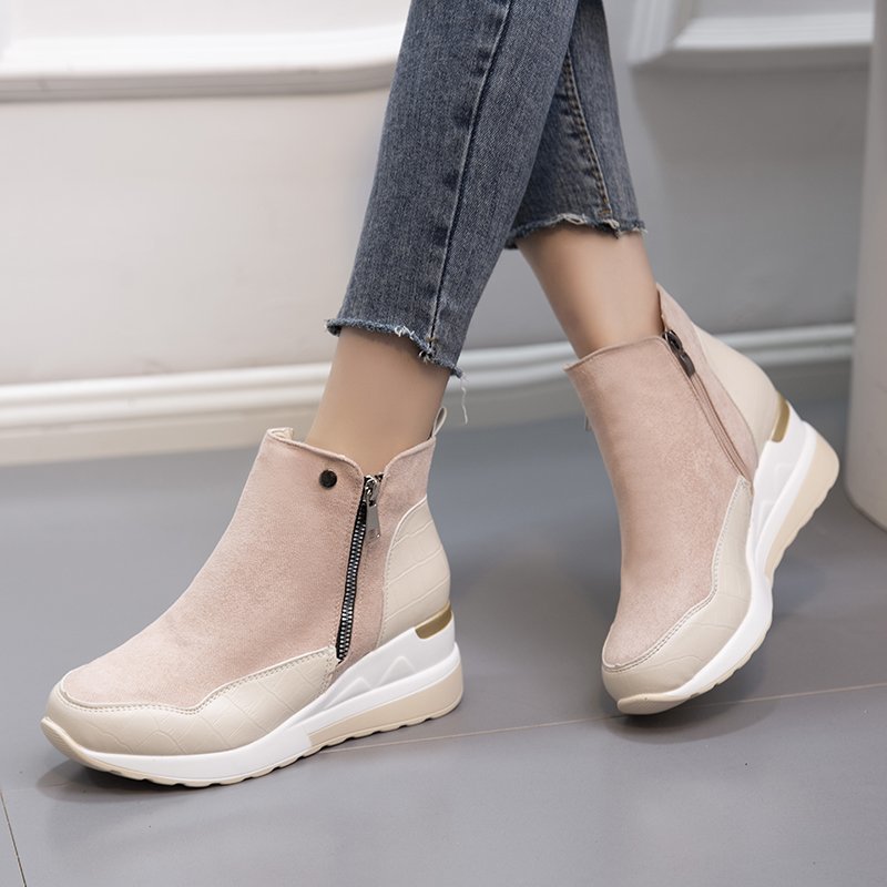 commsmarket-Women's Comfortable And Warm Genuine Leather Orthopedic Boots
