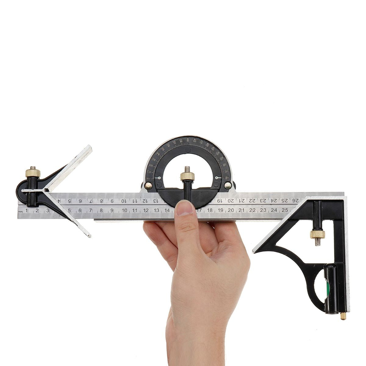 commsmarket-Multifunctional Combination of Movable Angle Ruler Set