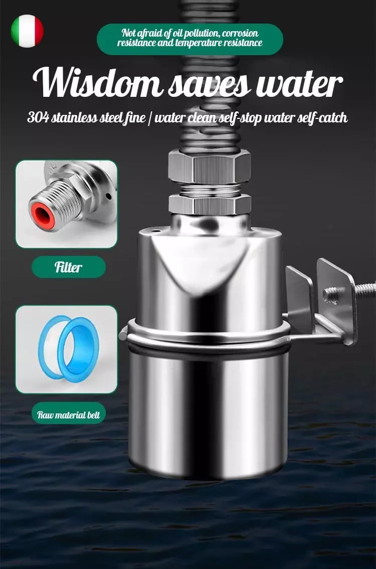 commsmarket-304 stainless steel completely automatic water level control floating valve