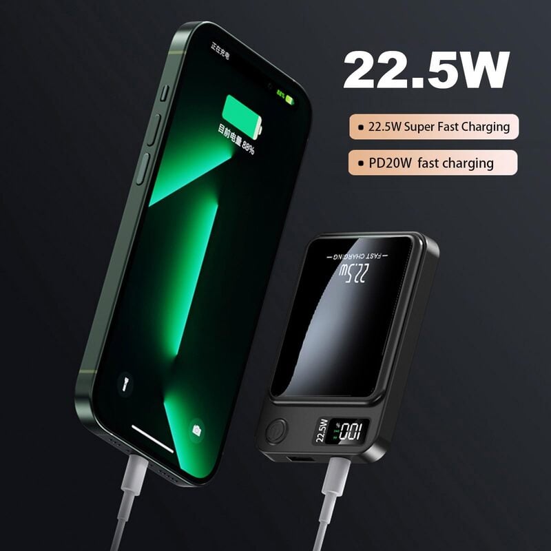 Last Day 49% OFF - 🔥Portable Magnetic Wireless Power Bank