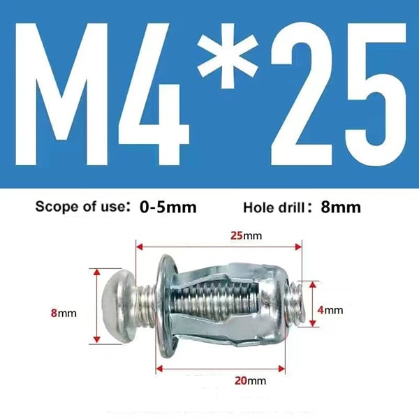 commsmarket-(🔥HOT SALE NOW - 50% OFF)-Expansion Screw Petal Nut(BUY MORE SAVE MORE)