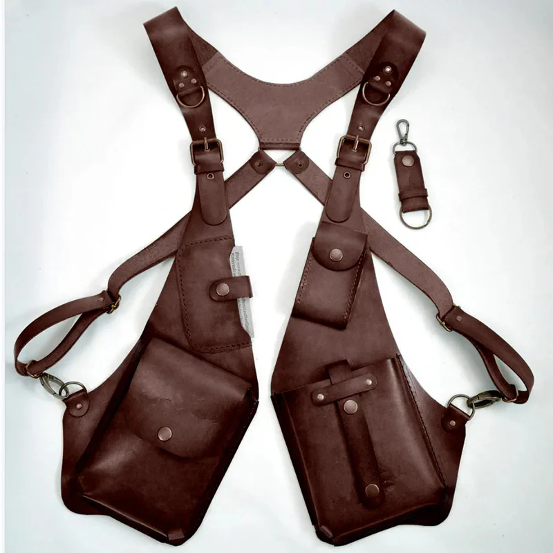 commsmarket-New Leather Anti-theft Harness (5 Color)