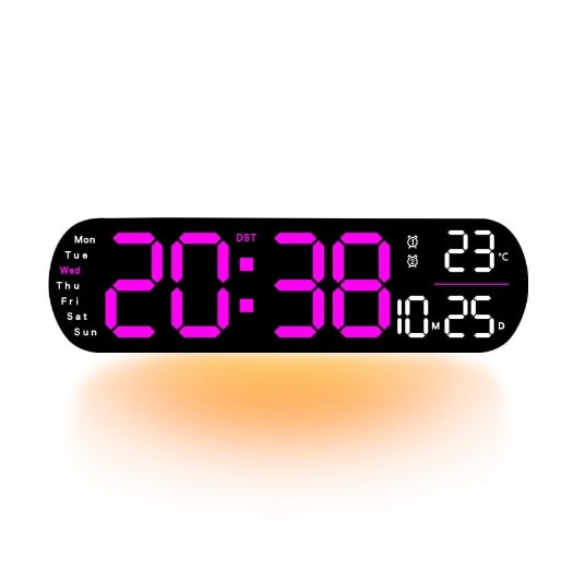 🔥Upgraded Digital Wall Clock Large Display