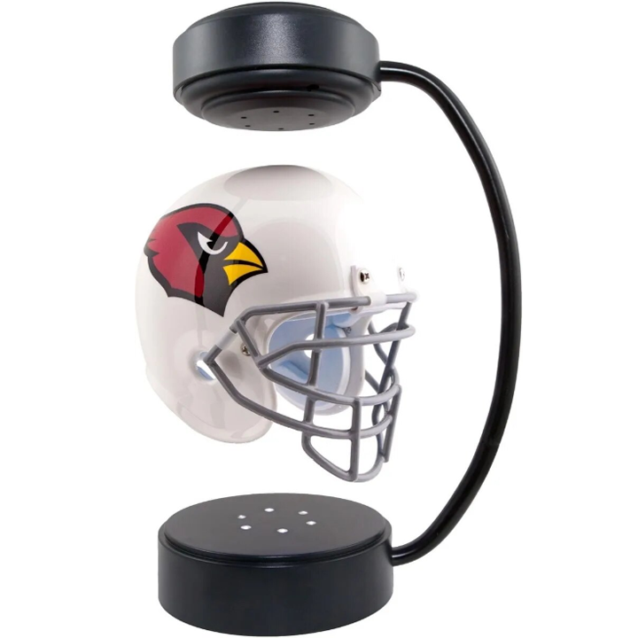 commsmarket-NFL Rotating Levitating Hover Helmet With LED Lighting & Hover Football With Bluetooth Speaker