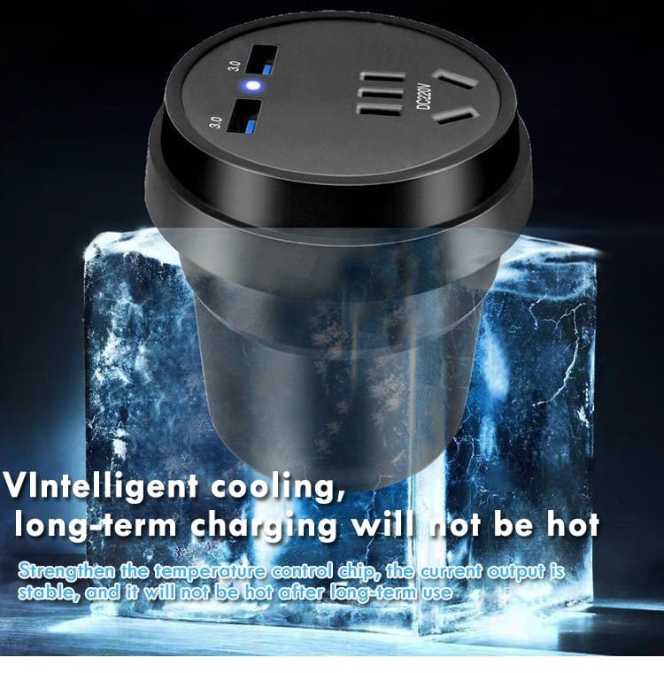 commsmarket-Water cup type car inverter