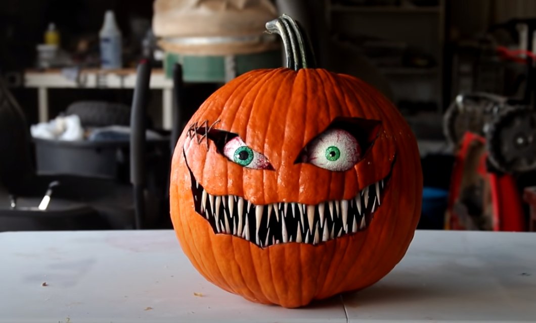 commsmarket-🎃Scary halloween pumpkin