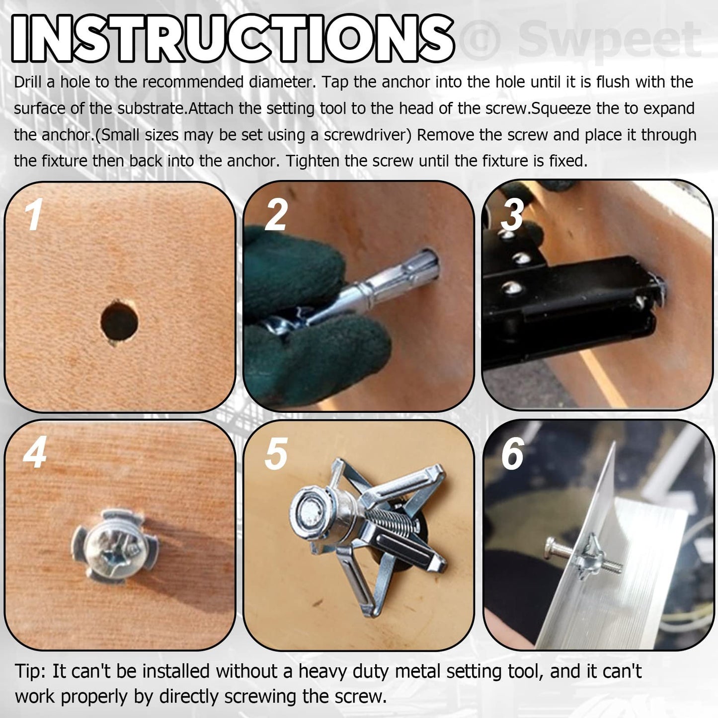 commsmarket-(🔥HOT SALE NOW - 50% OFF)-Expansion Screw Petal Nut(BUY MORE SAVE MORE)
