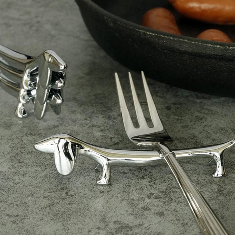 Metal cutlery rack