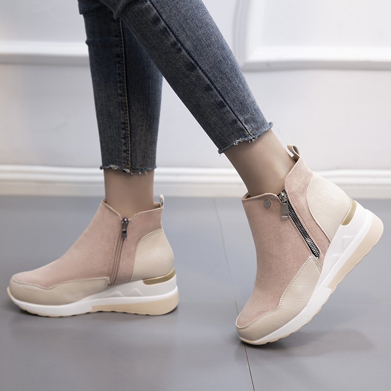 commsmarket-Women's Comfortable And Warm Genuine Leather Orthopedic Boots