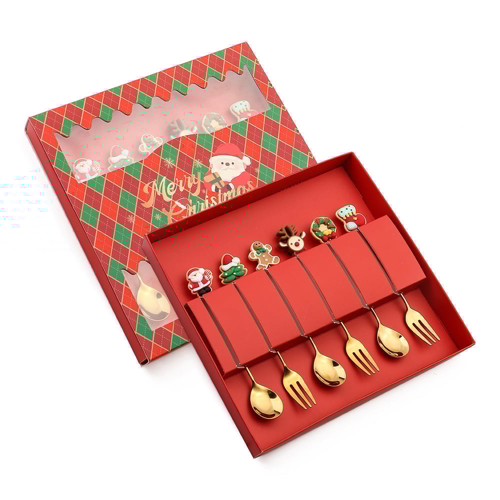 🎄Christmas Cutlery Set🍴🥄-Enhance Your Holiday Dining(BUY MORE SAVE MORE)