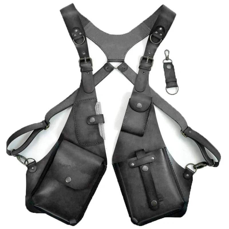 commsmarket-New Leather Anti-theft Harness (5 Color)