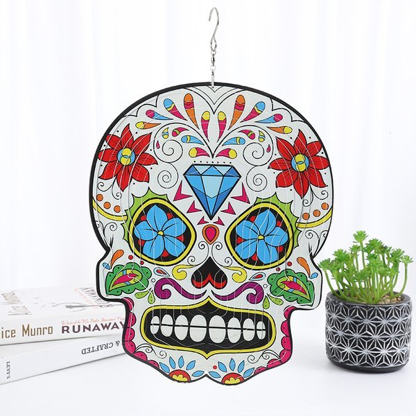 commsmarket-Sugar Skull Wind Spinners