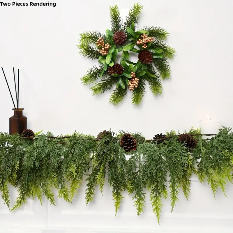 🔥Early Christmas Sale 49.9% OFF -🎄Lush Artificial Cedar Garland -🔥Buy 2 Free Shipping🔥