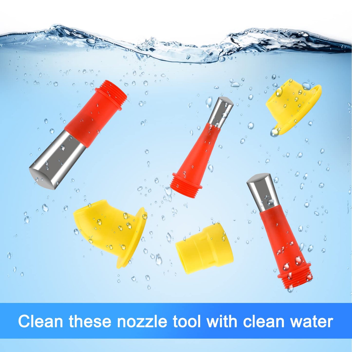 commsmarket-Universal Integrated Rubber Nozzle Tool Kit(22PCS)