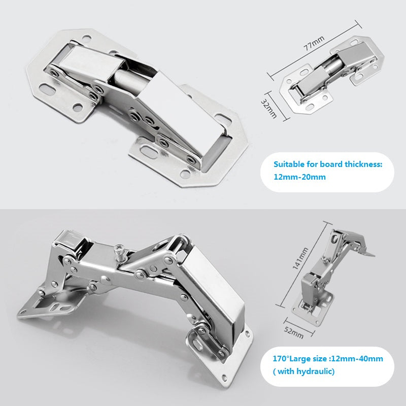 commsmarket-đŸ”¥Cabinet Hinges - Easy Installation of Bridge Door Hinges