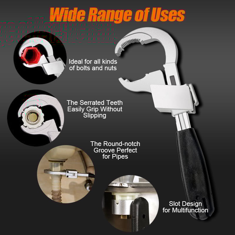 commsmarket-Multifunction Adjustable Double-ended Wrench(48% OFF)