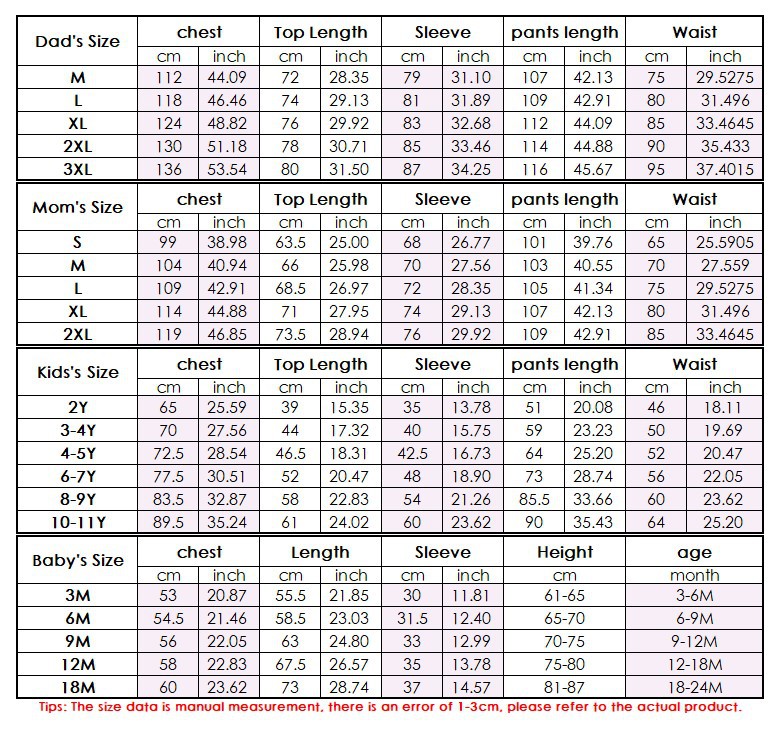 π Early Christmas Pre-Sale - 50% Off -Christmas Elements Print Family Pajama Sets