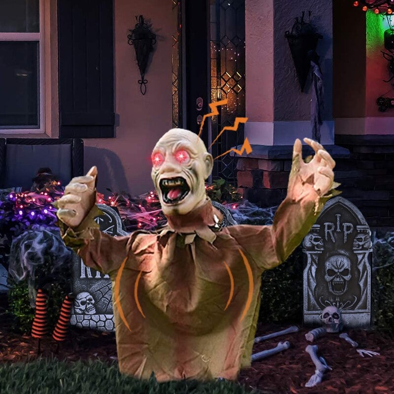 commsmarket-🔥🔥🔥(🎃Early Halloween Sale 50% OFF )Swing Ghost Voice Control Decorative Props