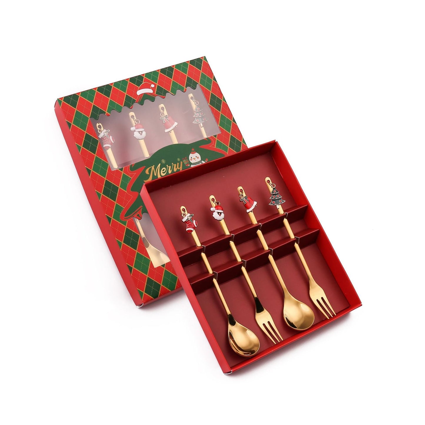 🎄Christmas Cutlery Set🍴🥄-Enhance Your Holiday Dining(BUY MORE SAVE MORE)