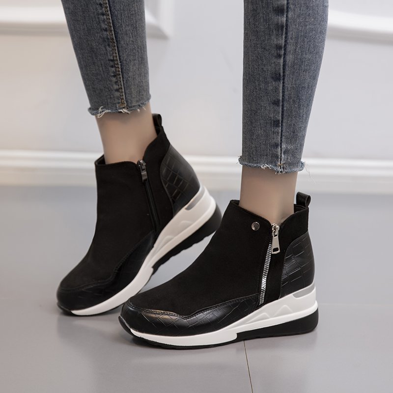 commsmarket-Women's Comfortable And Warm Genuine Leather Orthopedic Boots