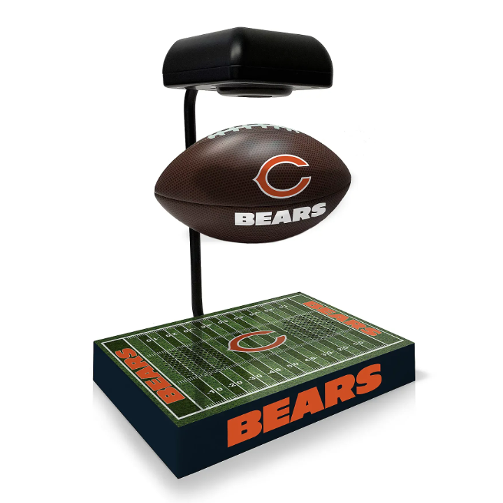 commsmarket-NFL Rotating Levitating Hover Helmet With LED Lighting & Hover Football With Bluetooth Speaker
