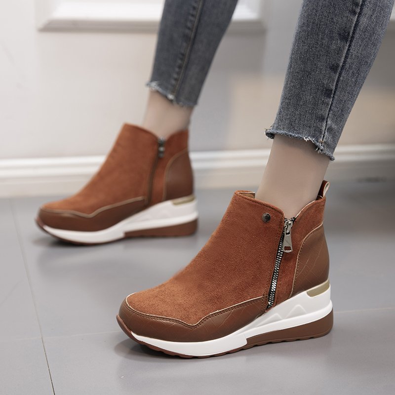 commsmarket-Women's Comfortable And Warm Genuine Leather Orthopedic Boots