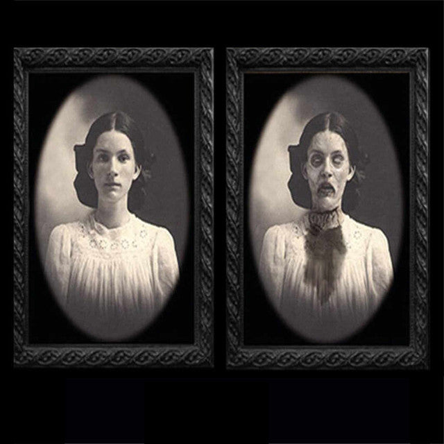 commsmarket-Changeable 3D Ghost Face Photo Frame