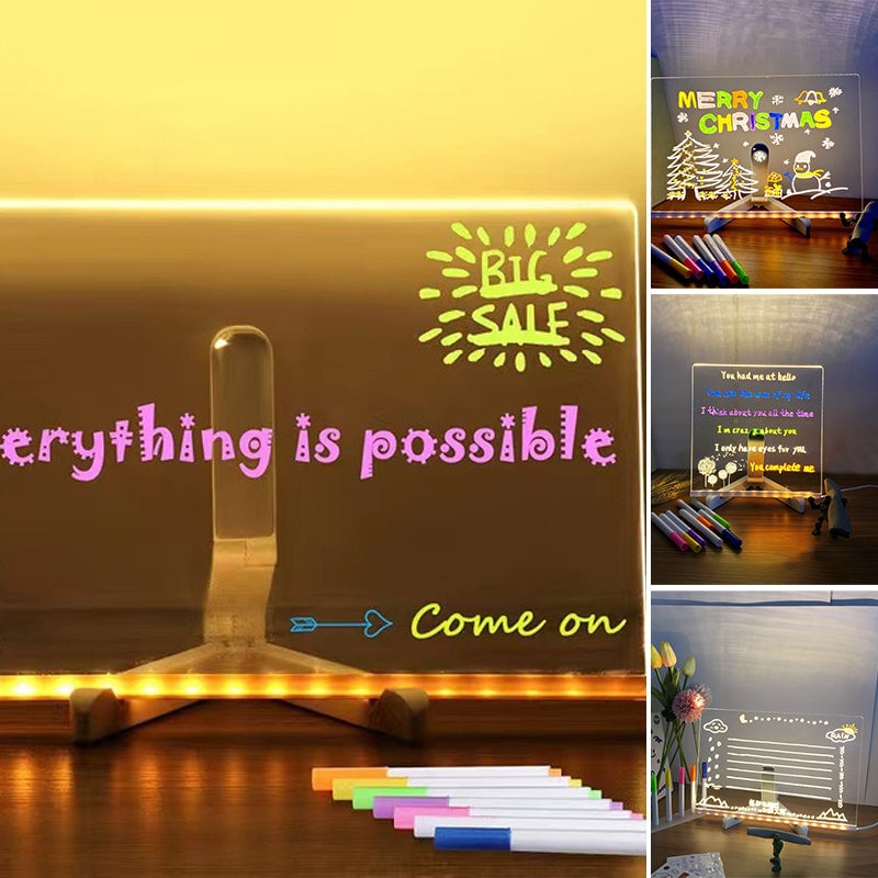 🎄 Christmas Gifts 49% OFF 🎄 - LED Note Board with Colors