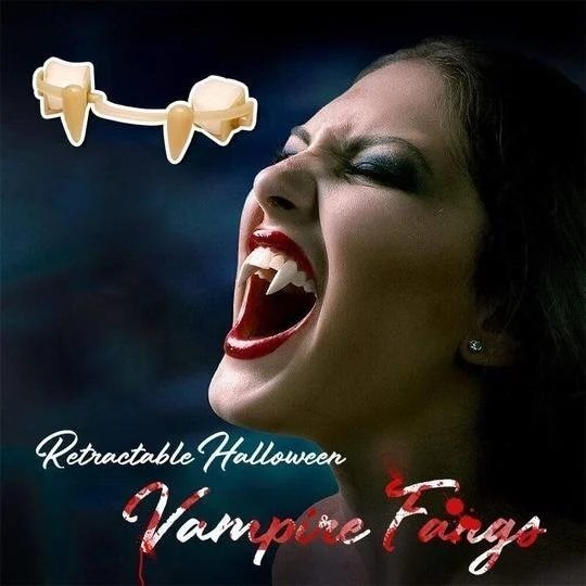 commsmarket-Automatic Retractable Vampire Fangs