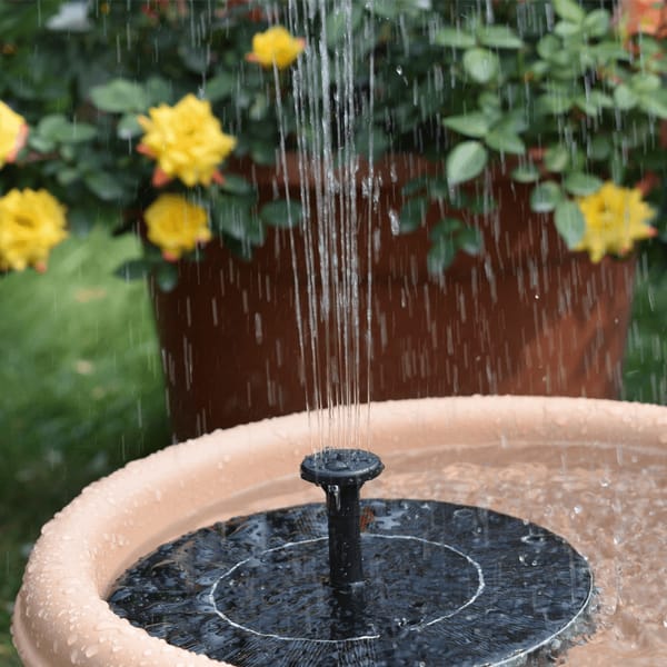 commsmarket-🎁Best Mother's Day Gift Of 2024🎁 - Solar outdoor fountain-The perfect garden decoration