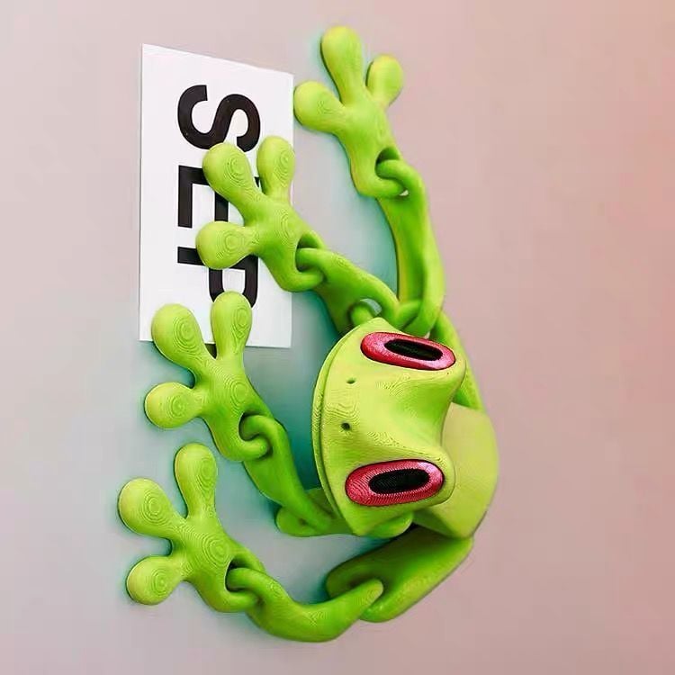 🐸 3D Printed Magnet Frog Toy 🐸