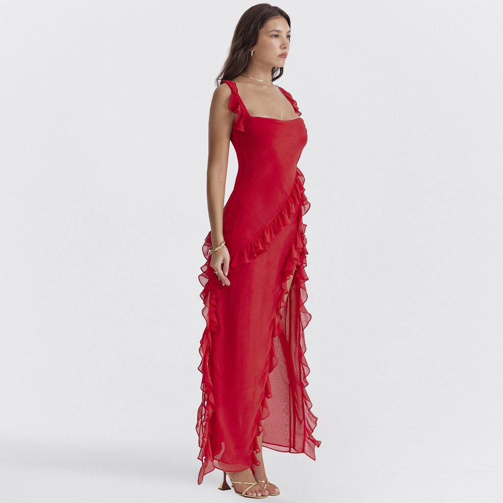 Flirty ruffle dress main image 1
