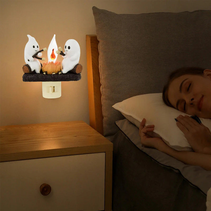 2025 Ghost Campfire Flickering Nightlight🔥👻