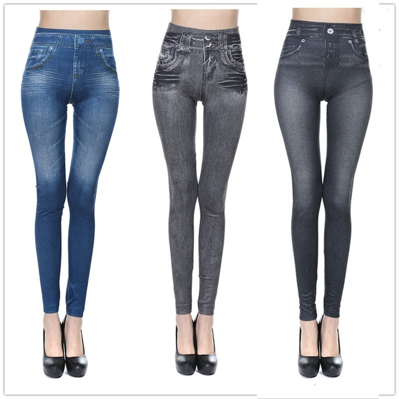 Thermal Fleece Denim Jeggings🔥