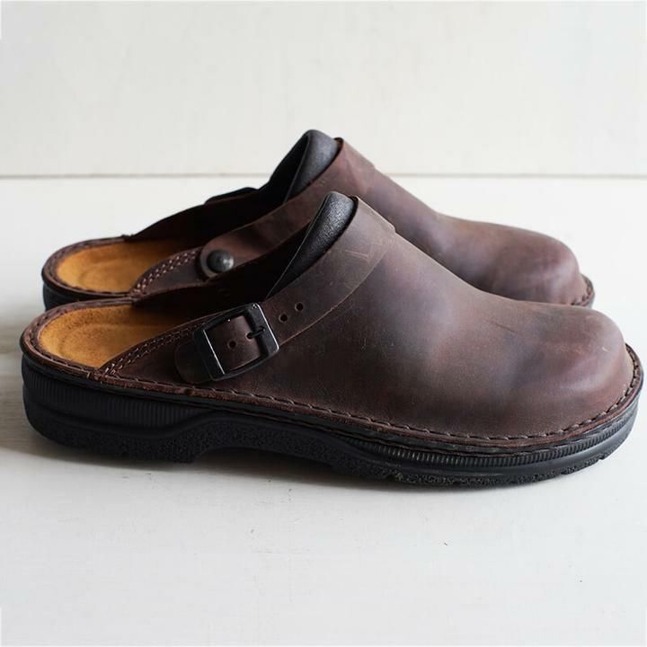 commsmarket-49% OFF Men's Soft Leather Slippers - Proven to Relieve Plantar Fasciitis, Foot and Heel Pain