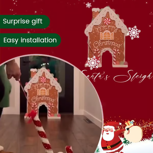 🔥Christmas Early Bird Special -🎅 Gingerbread Golf Game Set - Best Christmas Game