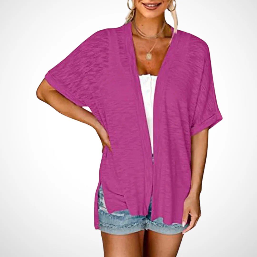🔥🔥 Stylish Flowy Short Sleeve Cardigan